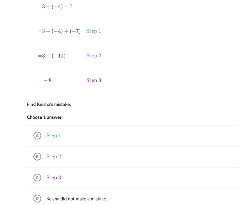 Help please I need help as soon as possible!all answers are appreciated! Keisha tried-example-1