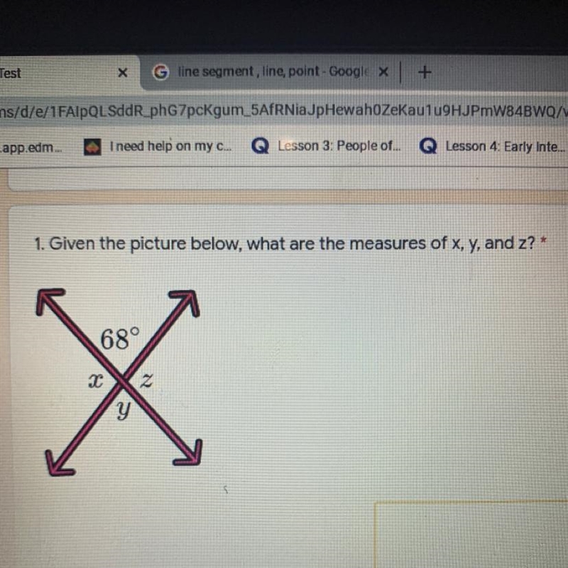 What are the measures of X,Y and Z ? Please help mee!!!!!!!-example-1