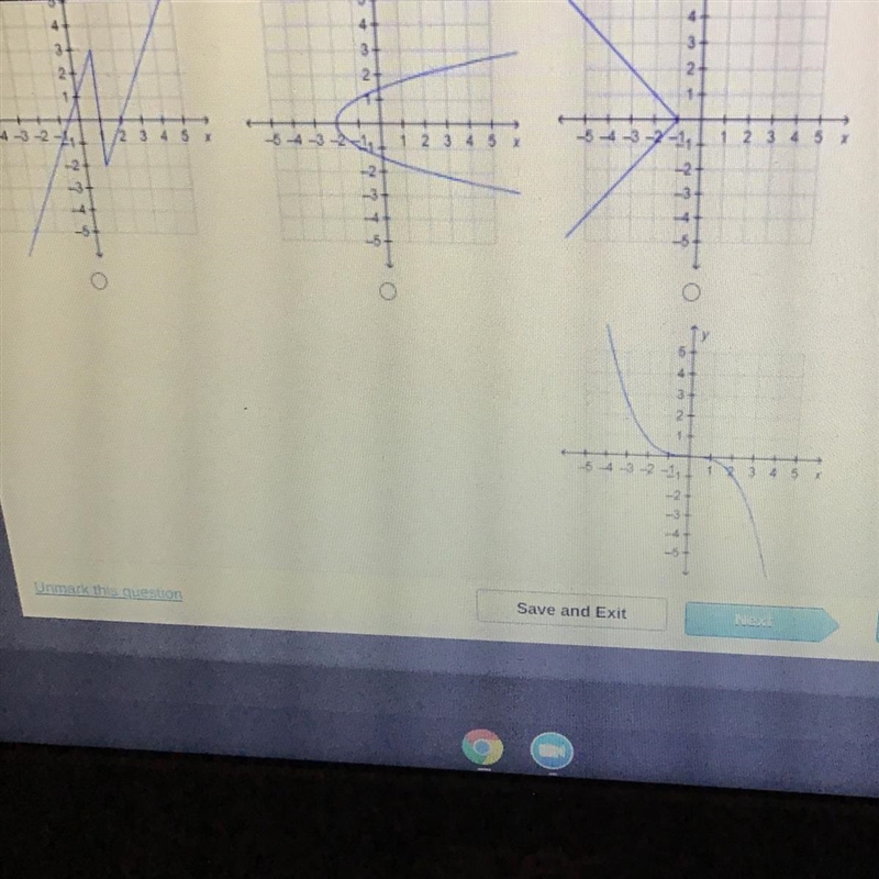 Which graph represents a function-example-1