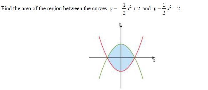 Area of the Region Between Curves-Please help.-example-1