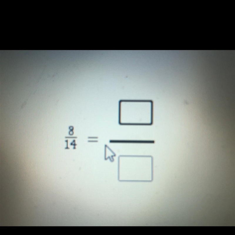 I need the answer here is the question: Write the fraction in simplest form . And-example-1