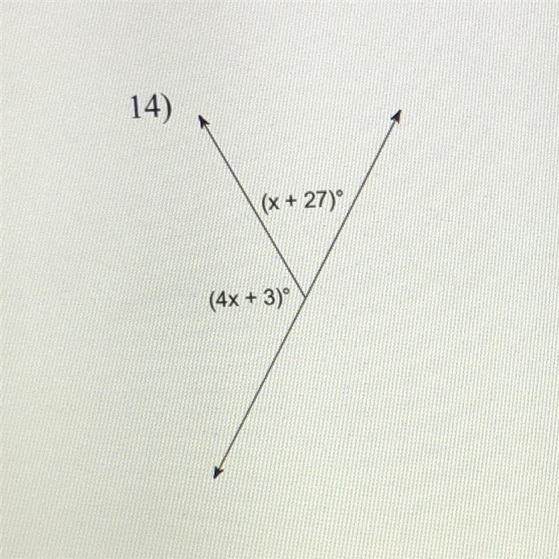 Find the Value of X.-example-1