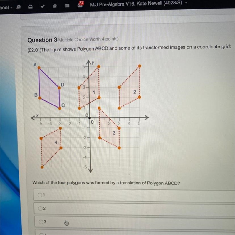 PLEASE HLEP !! Question 3(Multiple Choice Worth 4 points) (02.01)The figure shows-example-1