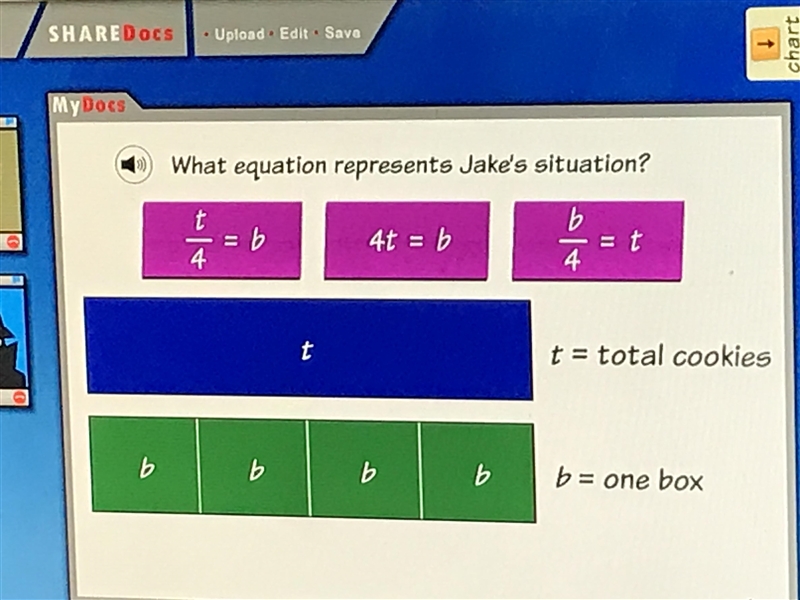 What is equation represents Jakes situation-example-1