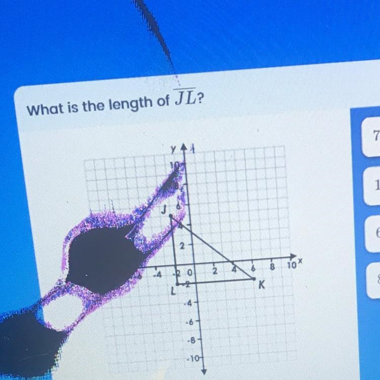 What is the length of JL?-example-1