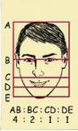 To draw a face, you can sketch the head as an oval and then lightly draw horizontal-example-1