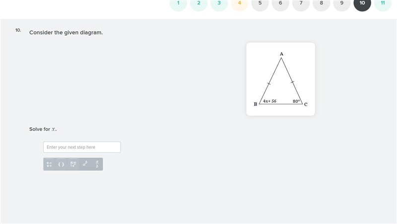 I need help finding x-example-1