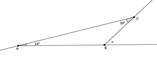 Find measurement of x-example-1