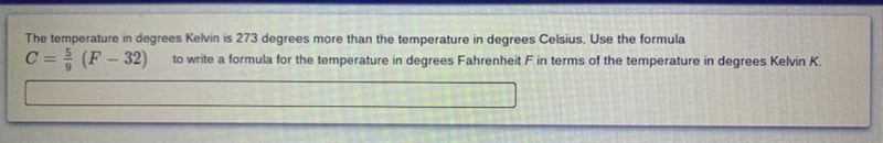 PLEASE HELP! LOOK AT THE IMAGE The temperature in degrees Kelvin is 273 degrees more-example-1