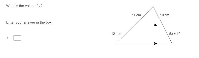 What is the value of x? Enter your answer in the box.-example-1