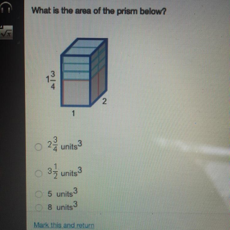 What is the area of the prism below pls help ASAP-example-1