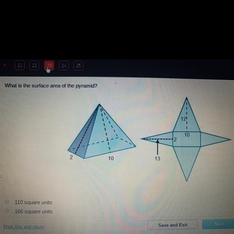 What is the surface area of the pyramid-example-1