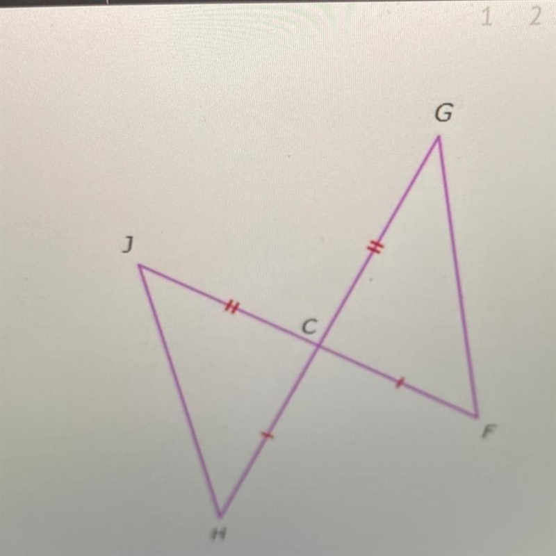 By which rule are these triangles congruent? A) B) AAS C) ASA D) SAS SSS-example-1