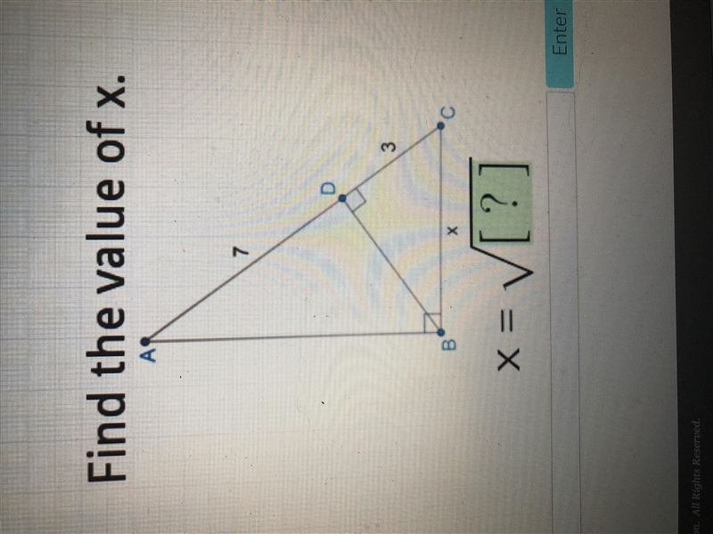 Find the value of x. Please help! Thanks.-example-1