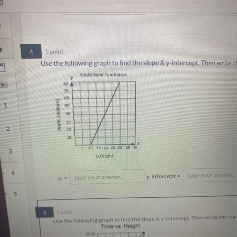 What is m,y-intercept and the y-example-1