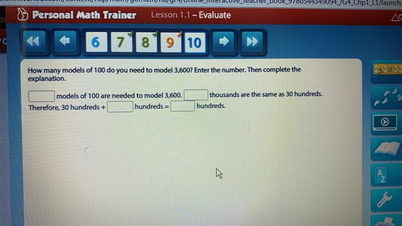 How many models of 100 do you need to model 3600 Please answer this full question-example-1