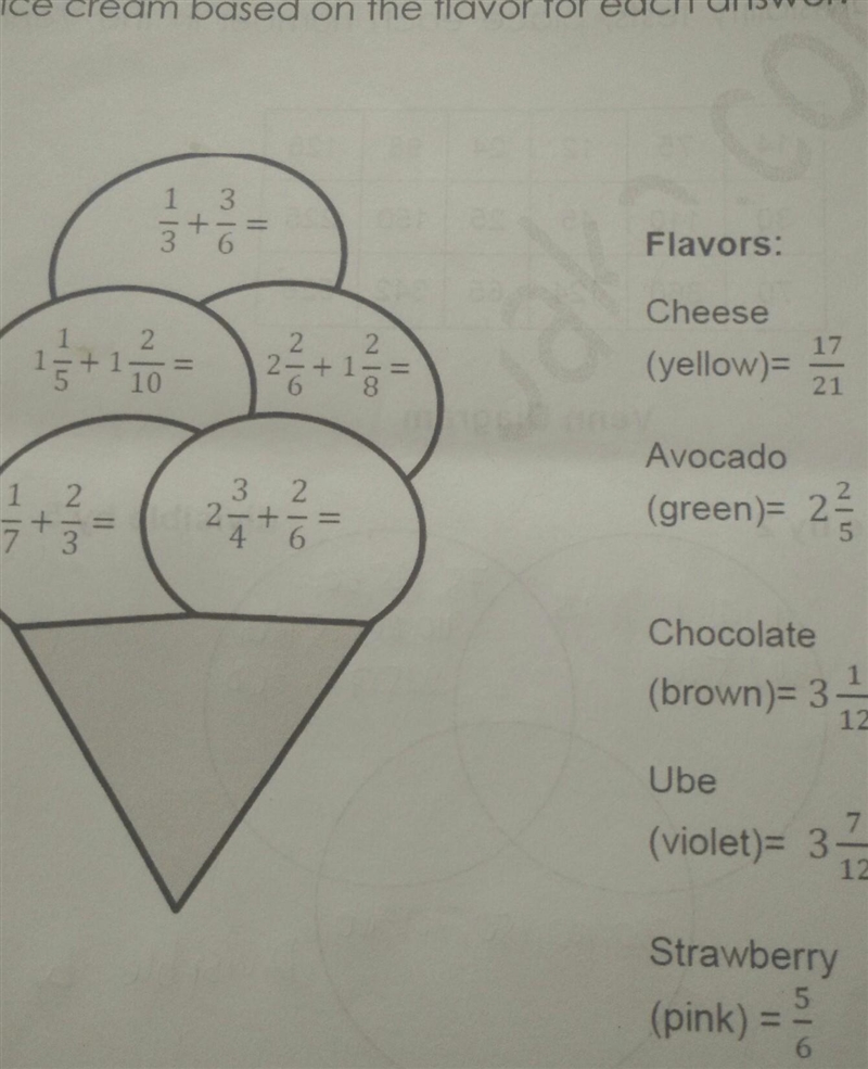 add the following fractions and simplify the answer if possible.on your answer sheet-example-1