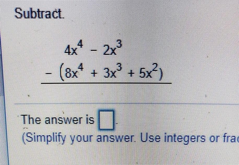 4x - 23 (8x + 3x + 5x2)​-example-1