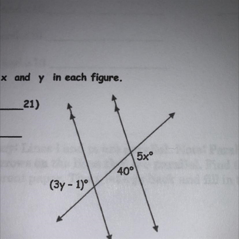 Find X and Y in each figure-example-1