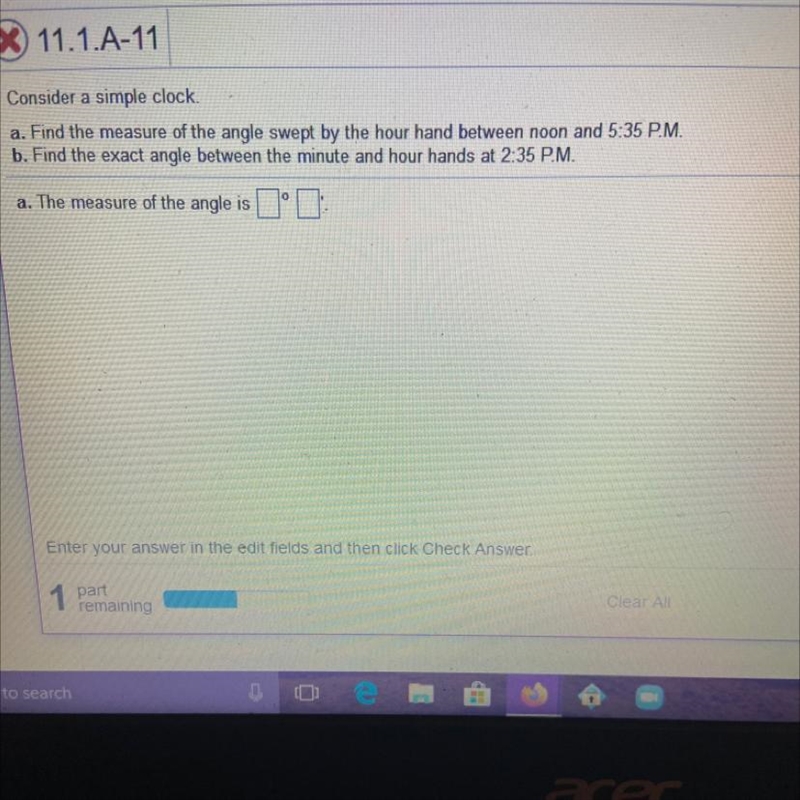 What’s the measure angle for a & b?-example-1