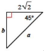 Find the missing side lengths. Answers are in simplest radical form with the denominator-example-1