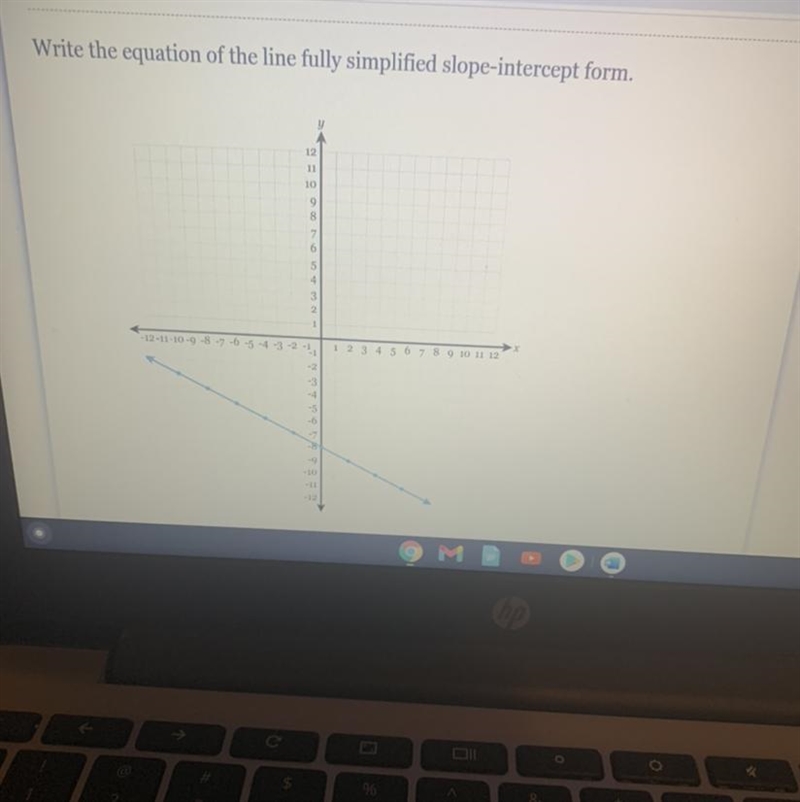 Write the equation in slope intercept form-example-1