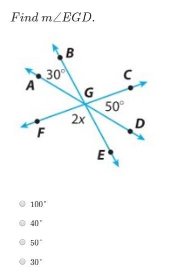 Need help on these, thank you, and i'll need this answer soon ∠AGB and ∠EGD are □ angles-example-3