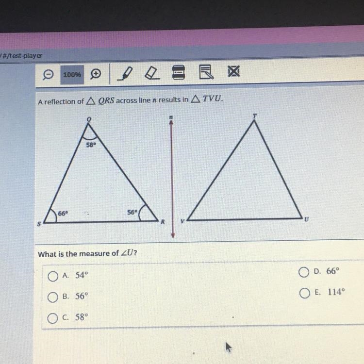 What is the measure of-example-1