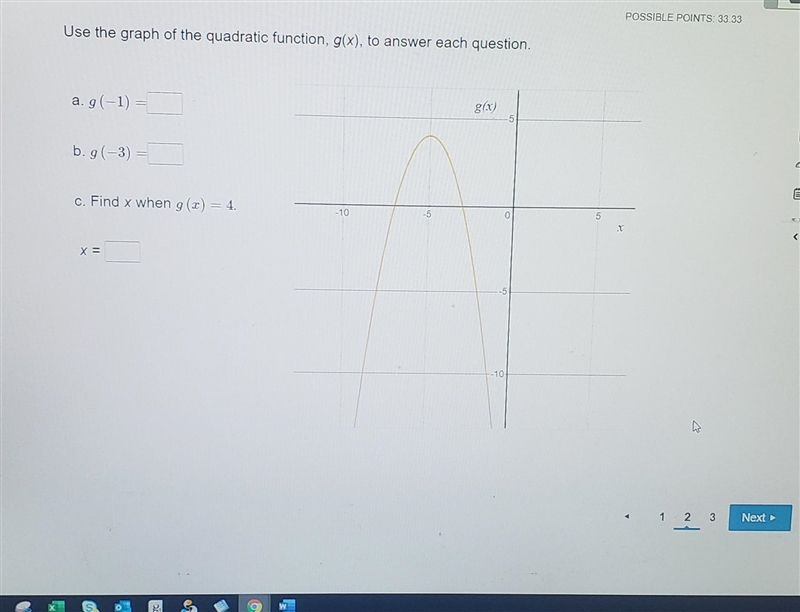 I need help !! 3 questions for Algebra please-example-1