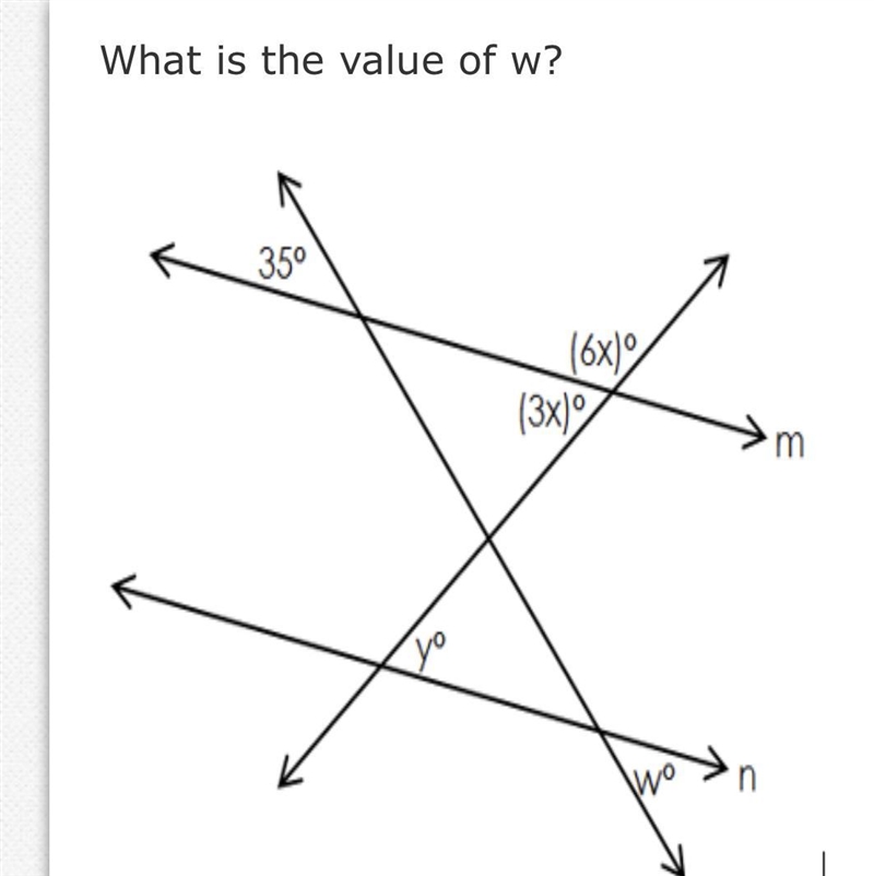 What is the value of w ?-example-1