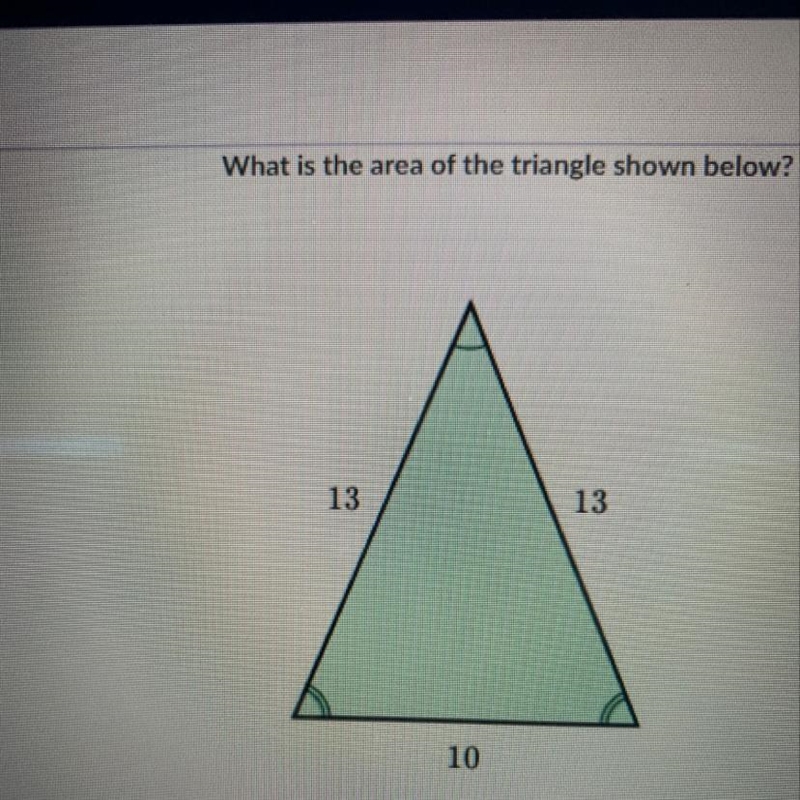 What is the area of this triangle?-example-1