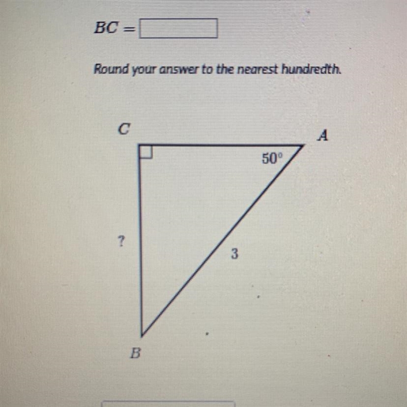 Find X What Is Side BC=-example-1