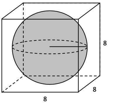 5. What is the volume of the cube on the right? Round to the nearest tenth. 6. What-example-1