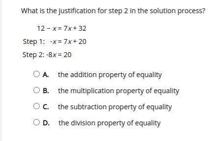 What is the justification for step 2 in the solution process?-example-1