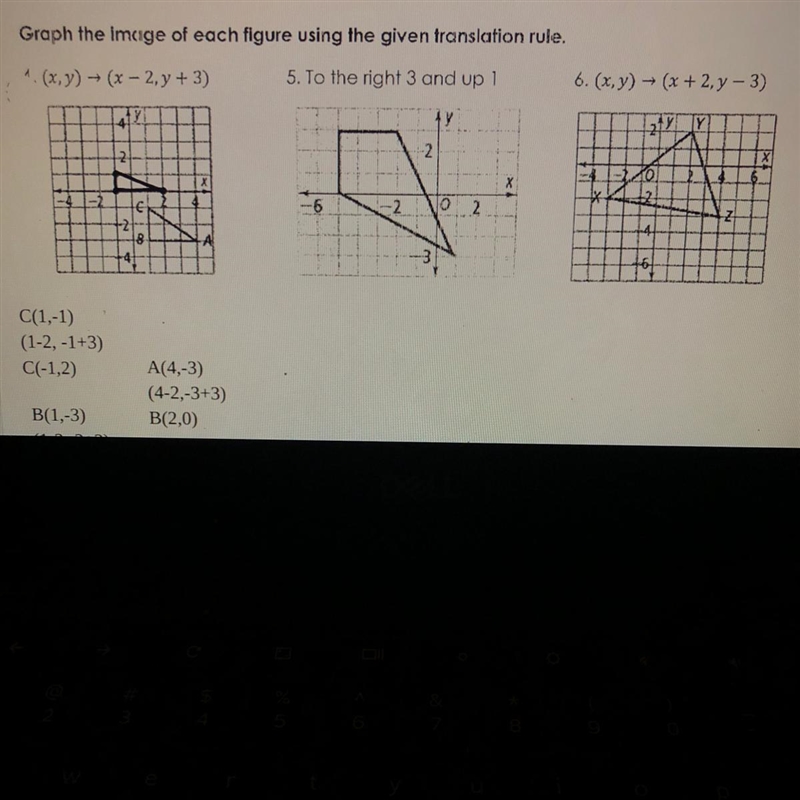 CAN SOMEONE PLEASE DO NUMBERS 5 and 6 FOR ME I NEED TO COMPLETE THIS BY 11:30pm , thank-example-1