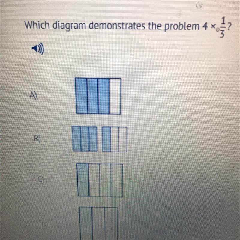 Which diagram demonstrates the problem 4x 1/3-example-1