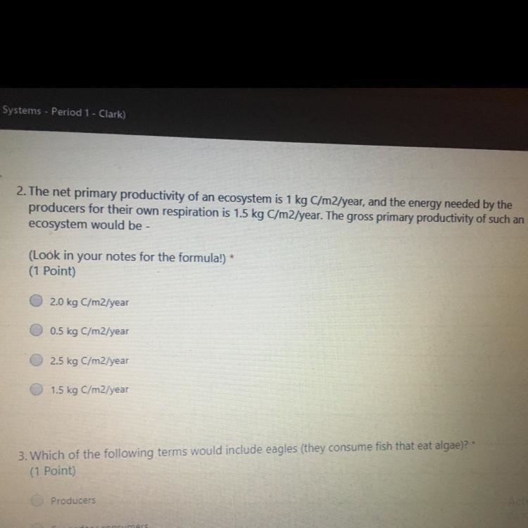 For question 2 not 3 :)-example-1