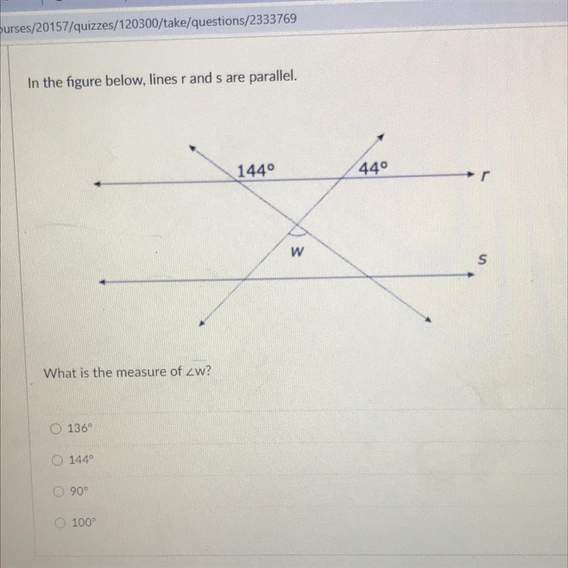 What is the measure of-example-1