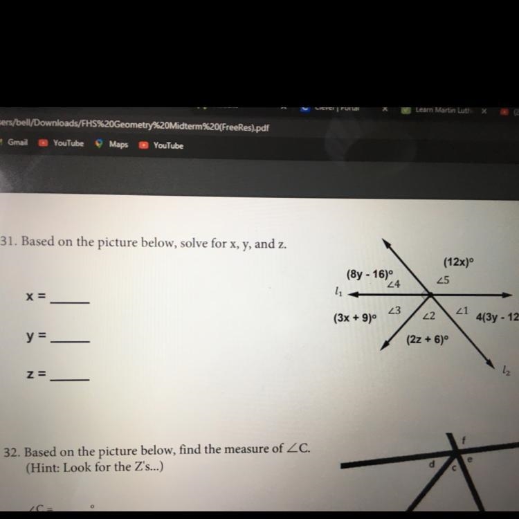 Pls help. I need to solve for those 3 values and I’ll give u the Brain thing is u-example-1