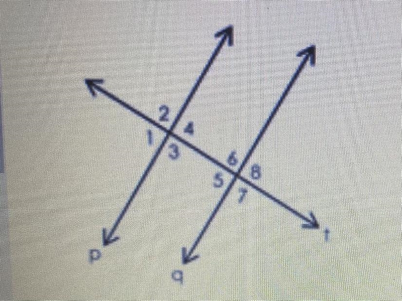 Which of the following pairs of angles are corresponding angles? 1. <1 and &lt-example-1