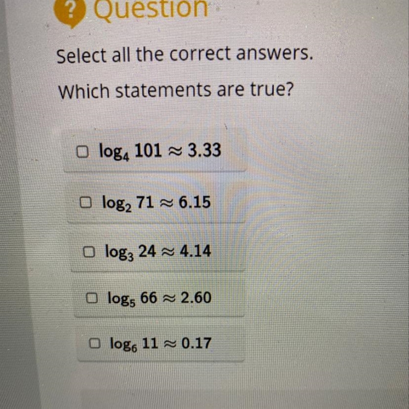 Which statements are true?-example-1