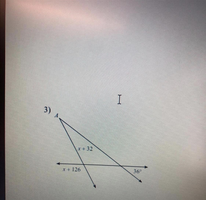 Find the measure of A (Please help asap and show work)-example-1