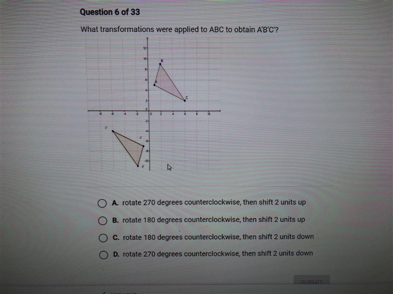 What tranformatuon were applied-example-1