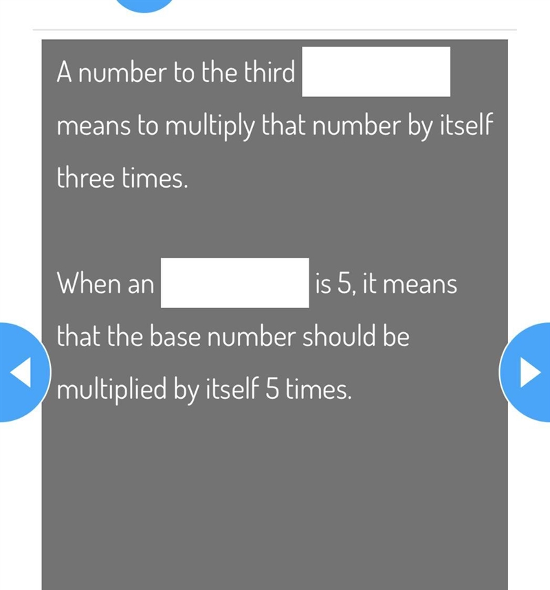 1. Power 2. Exponent-example-1