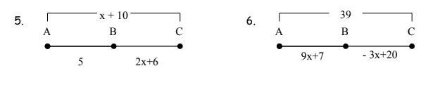 Use the figure to write the segment addition postulate, write an equation and solve-example-1