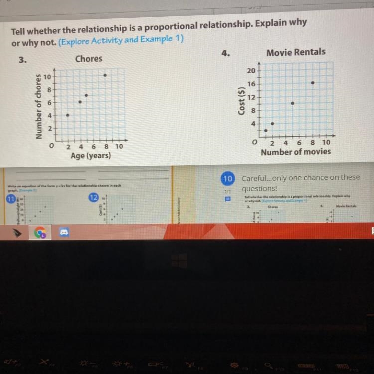 Is it proportional or not proportional?-example-1