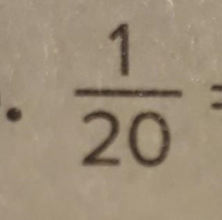 1/20 as a fraction in simplest form​-example-1