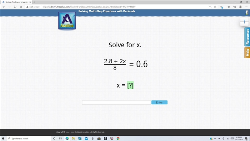 Help anyone 8th grade math?-example-1