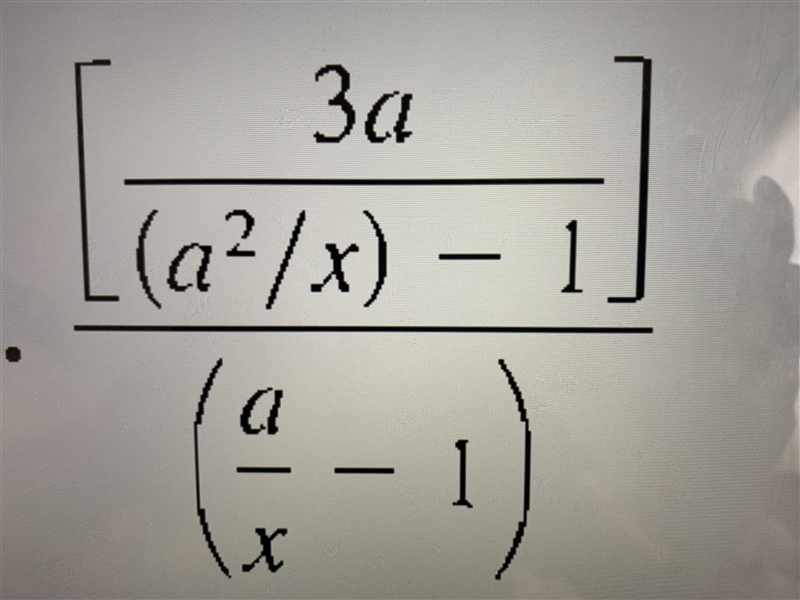 Simplify the complex fraction.-example-1