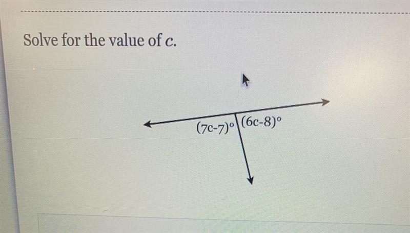 Solve for the value of c.-example-1